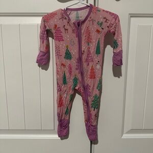 Little Sleepies Pink Trees (Christmas)